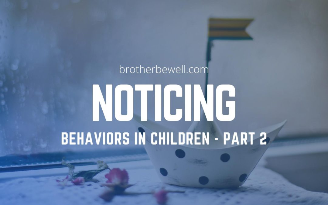 Noticing Behaviors in Children – Part 2